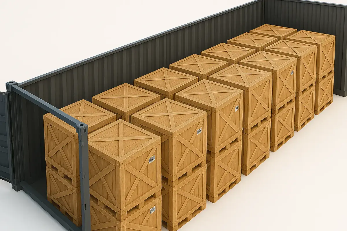 How Many Pallets Fit in a 40’ Container