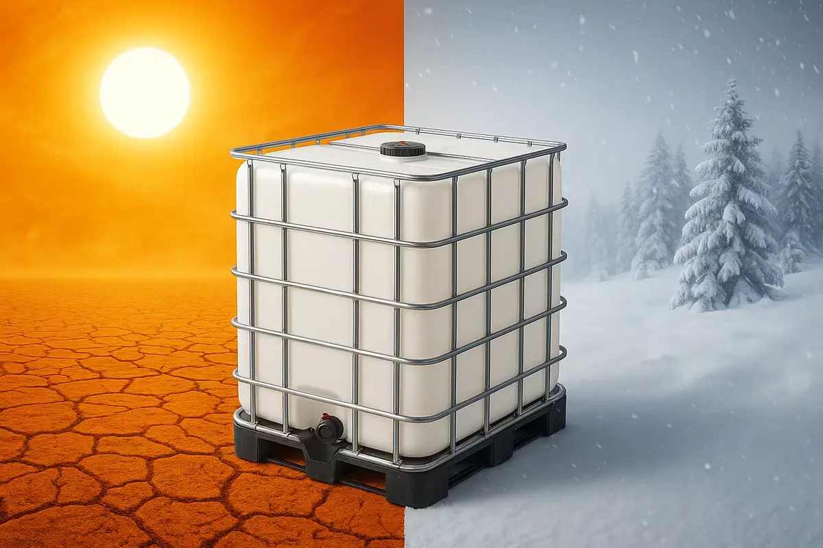 IBC Tote Durability, UV Resistance, Freeze Protection, and Fuel Storage Compatibility