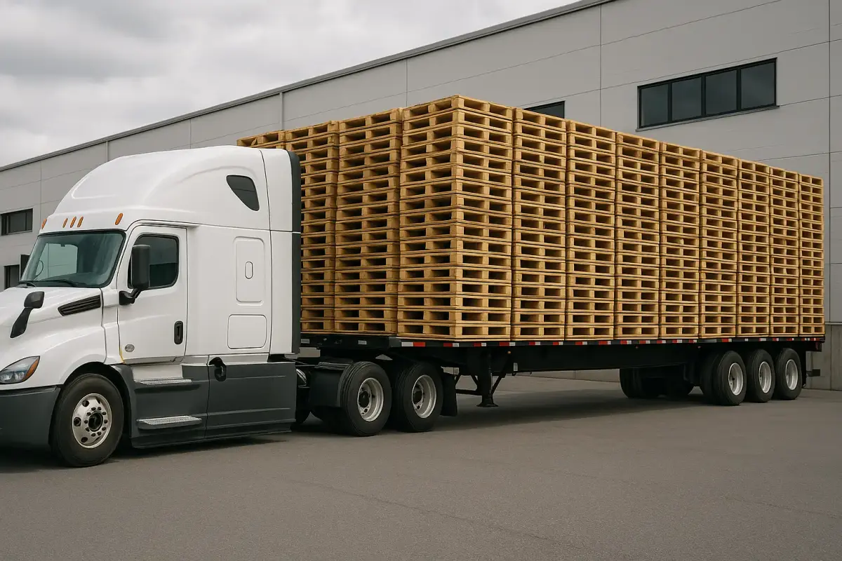 Can Pick-Up Trucks Load Pallets in California?