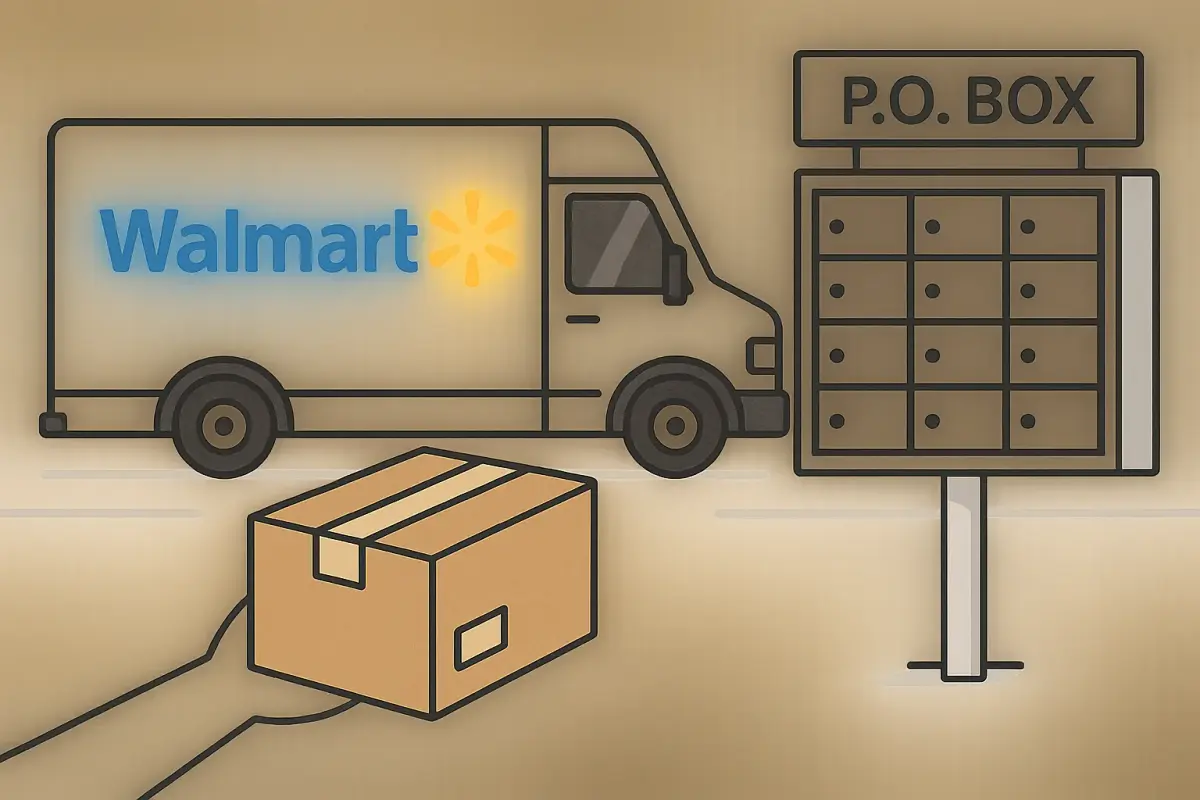 Can Walmart Ship to P.O. Boxes?