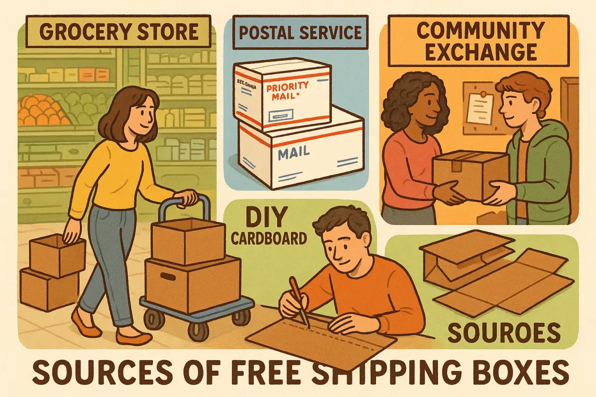 Getting Free Shipping Boxes
