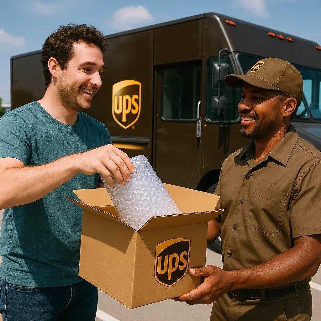 Shipping a Box with UPS