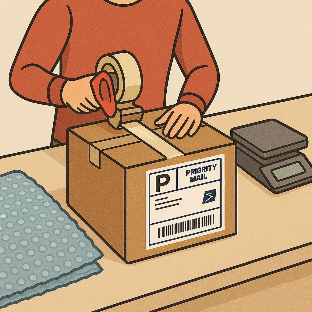 Shipping a Box with USPS