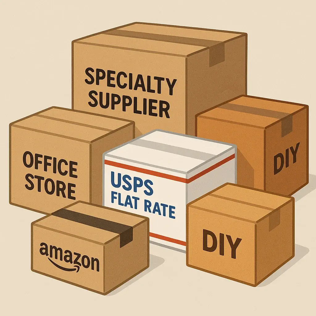Where to Buy Small Shipping Boxes
