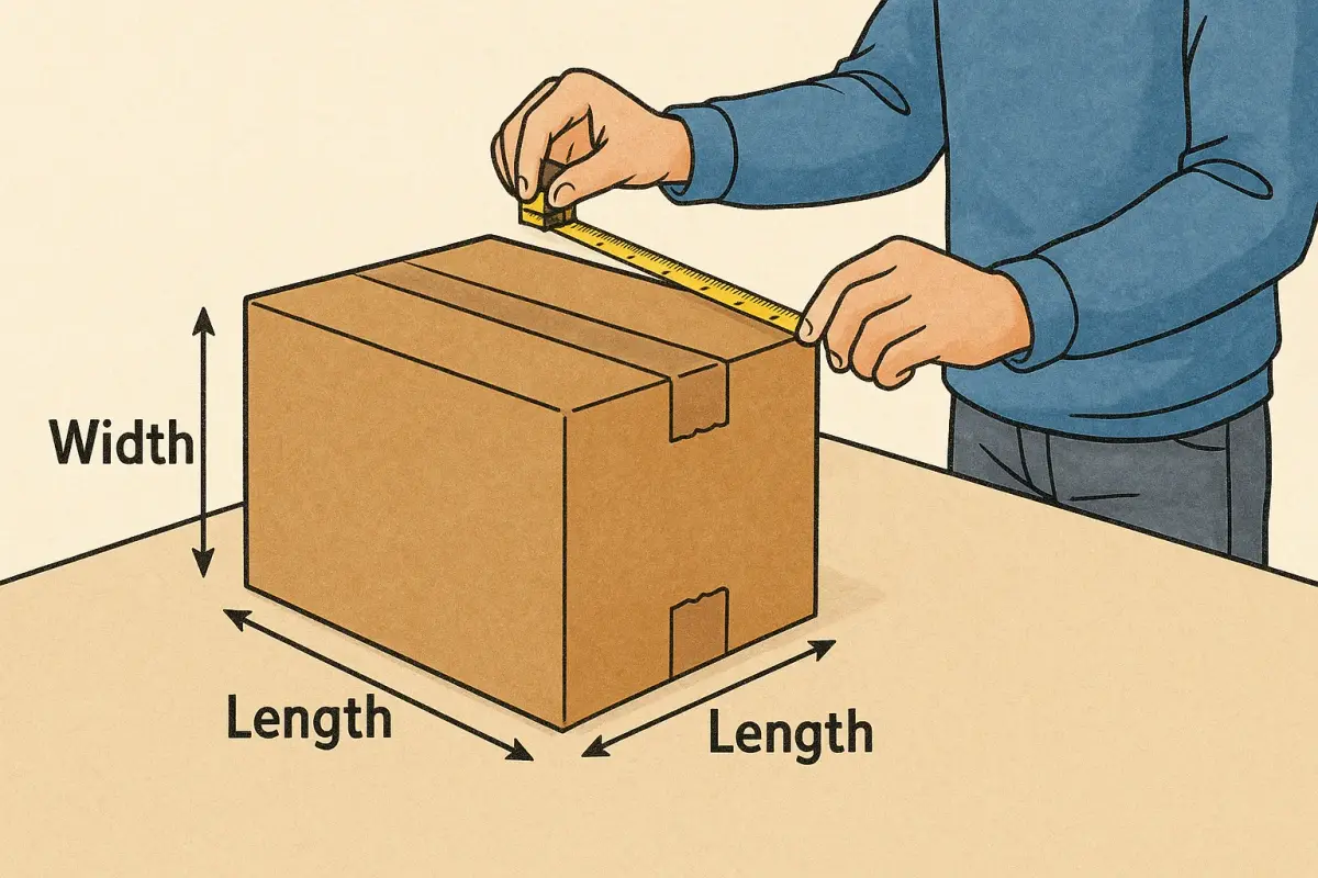 How to Measure Boxes for Shipping