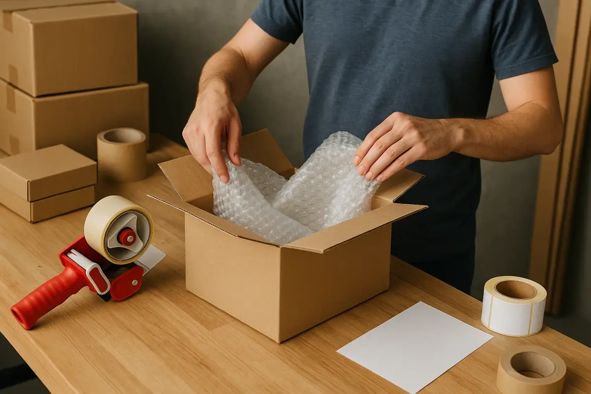How to Pack a Box for Shipping and Ship Boxes to Another State