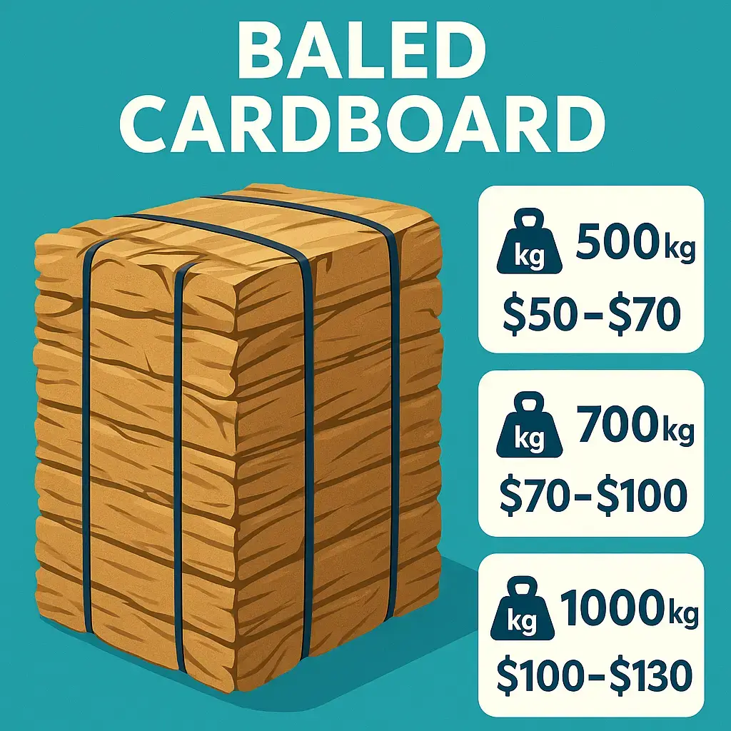 Market Value of Baled Cardboard Today