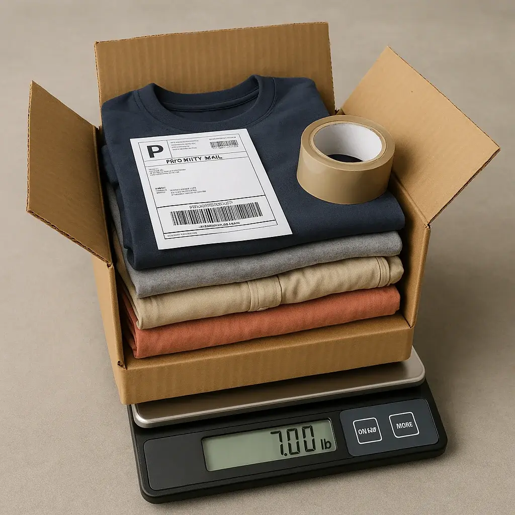 Shipping Costs for Boxes of Clothes