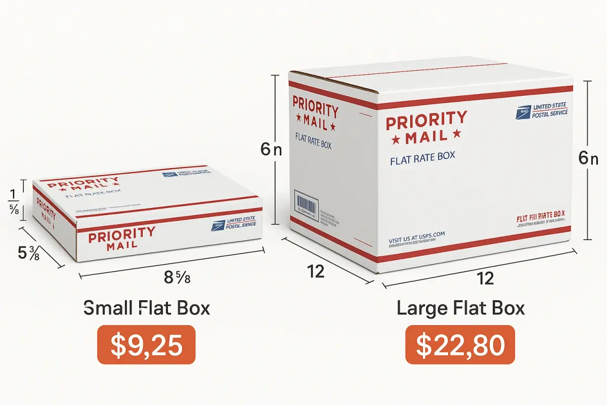 USPS Priority Mail Flat Rate Boxes: Costs, Sizes, and Usage Guide