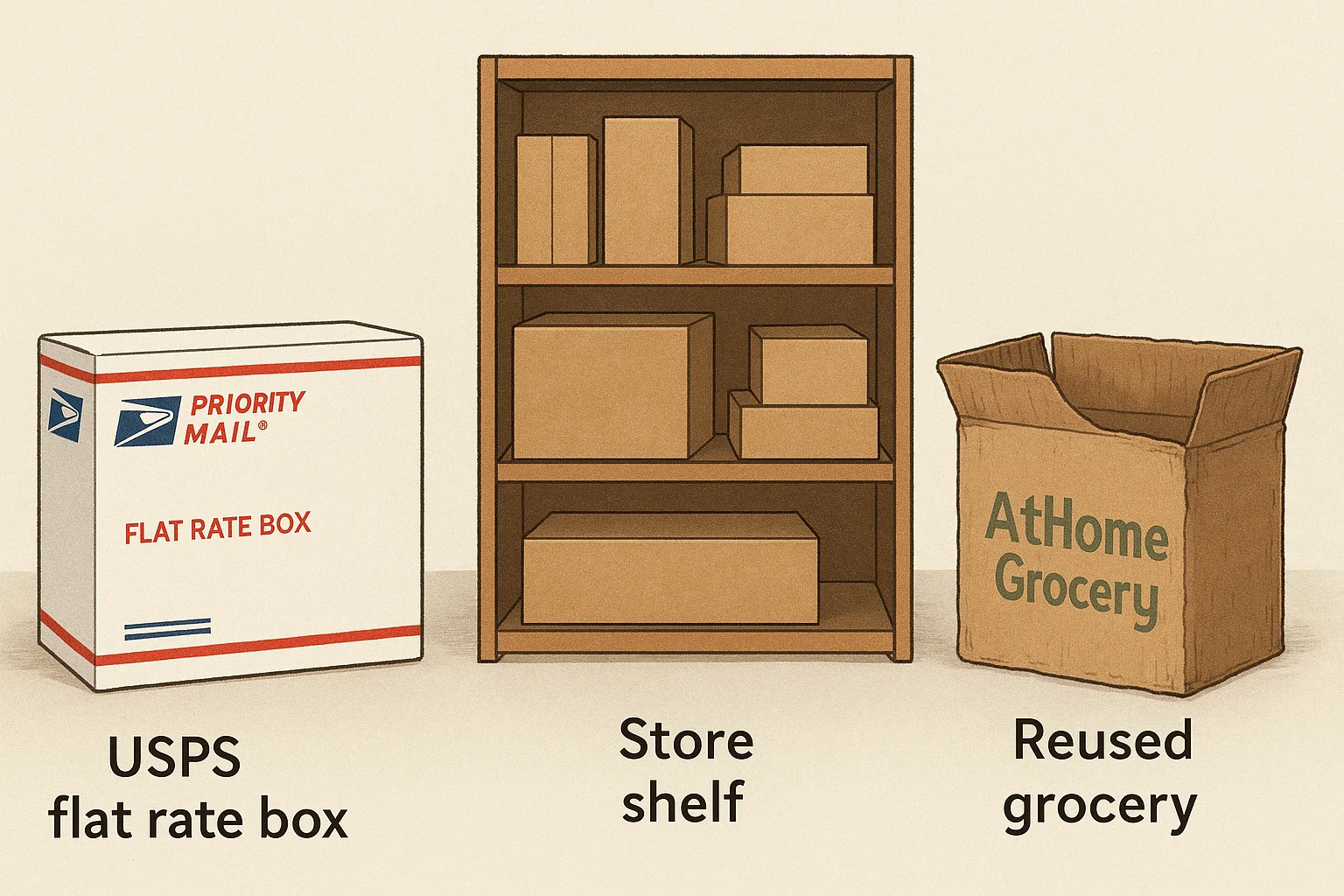 Finding the Right Box for Shipping