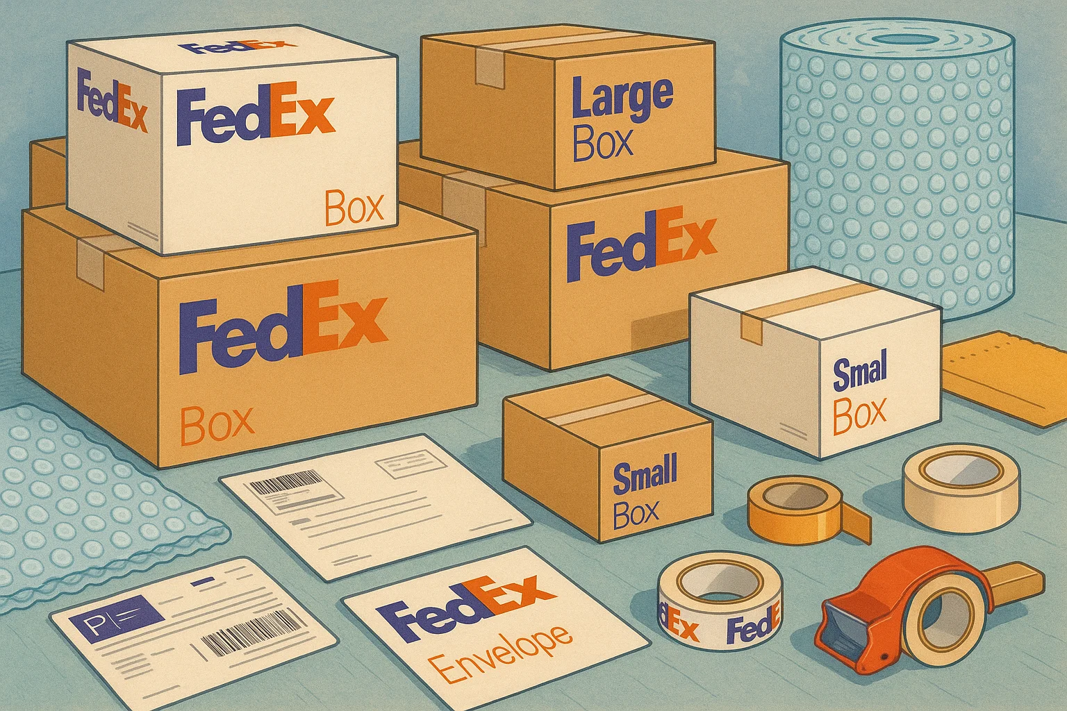 FedEx Shipping Boxes