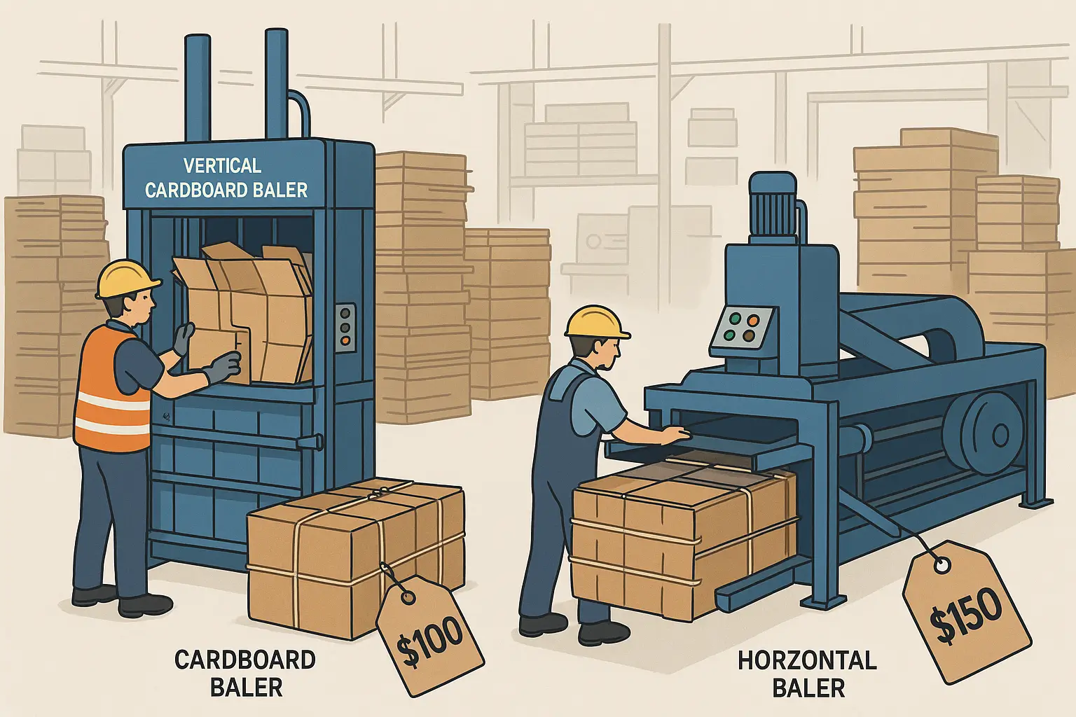 Cardboard Baler Cost Analysis and Pricing Guide