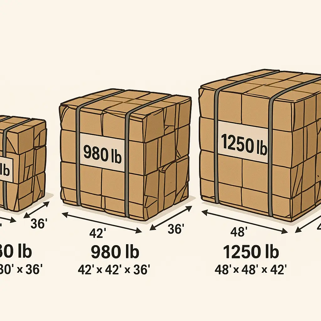 Comprehensive Analysis of Cardboard Bale Weight and Size